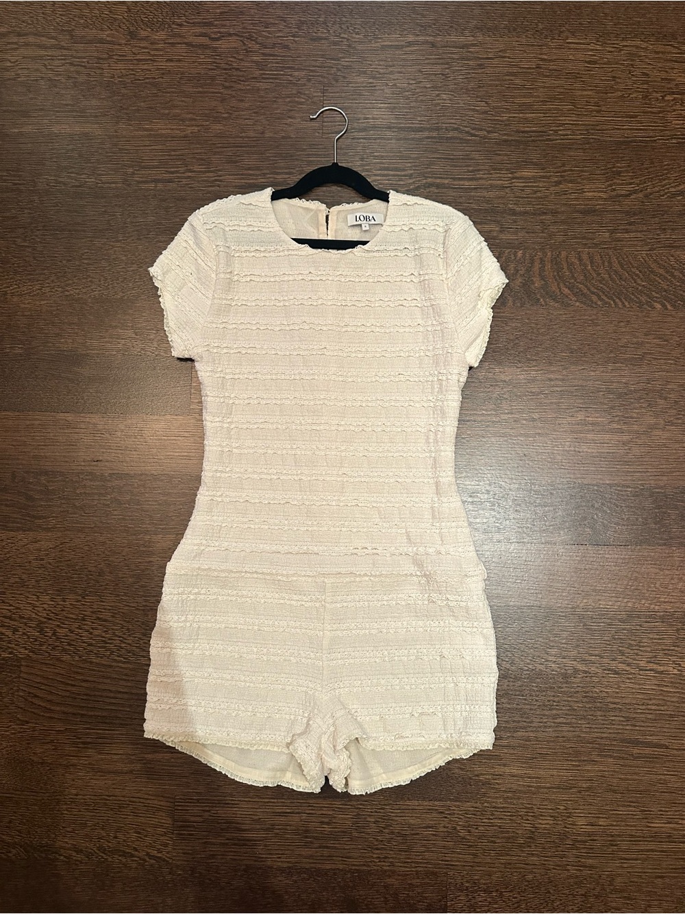 LOBA Cream Romper